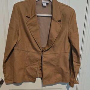 Fashion Bug Tan Women's Blazer